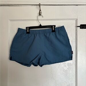 Patagonia blue shorts, large